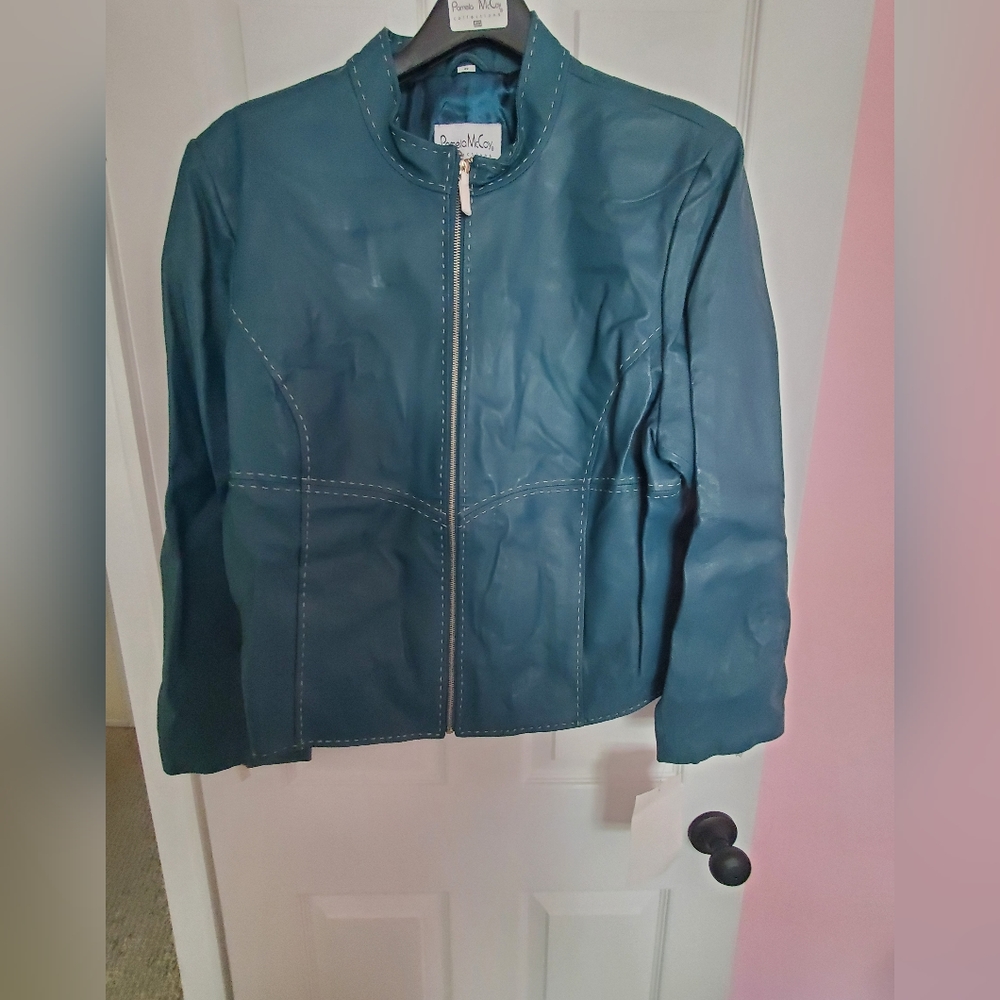 Leather jacket